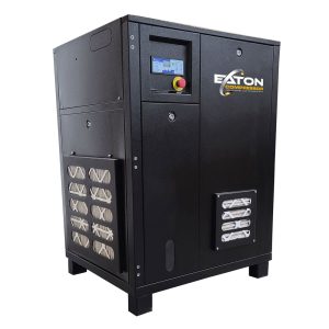 Eaton 30HP 3PH 208V 111CFM Fixed Speed Industrial Rotary Screw Compressor-Cabinet Only -60,000 HR pump life