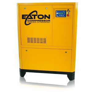 Eaton 50HP 3PH 460V 235CFM Fixed Speed Industrial Rotary Screw Compressor-Cabinet Only -100,000 HR pump life