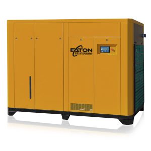Eaton 150HP 3PH 460V 706CFM Fixed Speed Industrial Rotary Screw Compressor-Cabinet Only -100,000 HR pump life