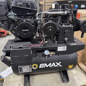S&D EMAX GAS DRIVE 14 HP 30 GALLON HORIZONTAL